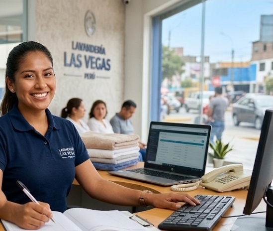 Recepcionista - Atención al cliente para Lavandería las Vegas ​Lavandería las Vegas